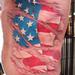 flag skin tear Tattoo Design Thumbnail